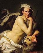 johan, Self portrait as David with the head of Goliath,